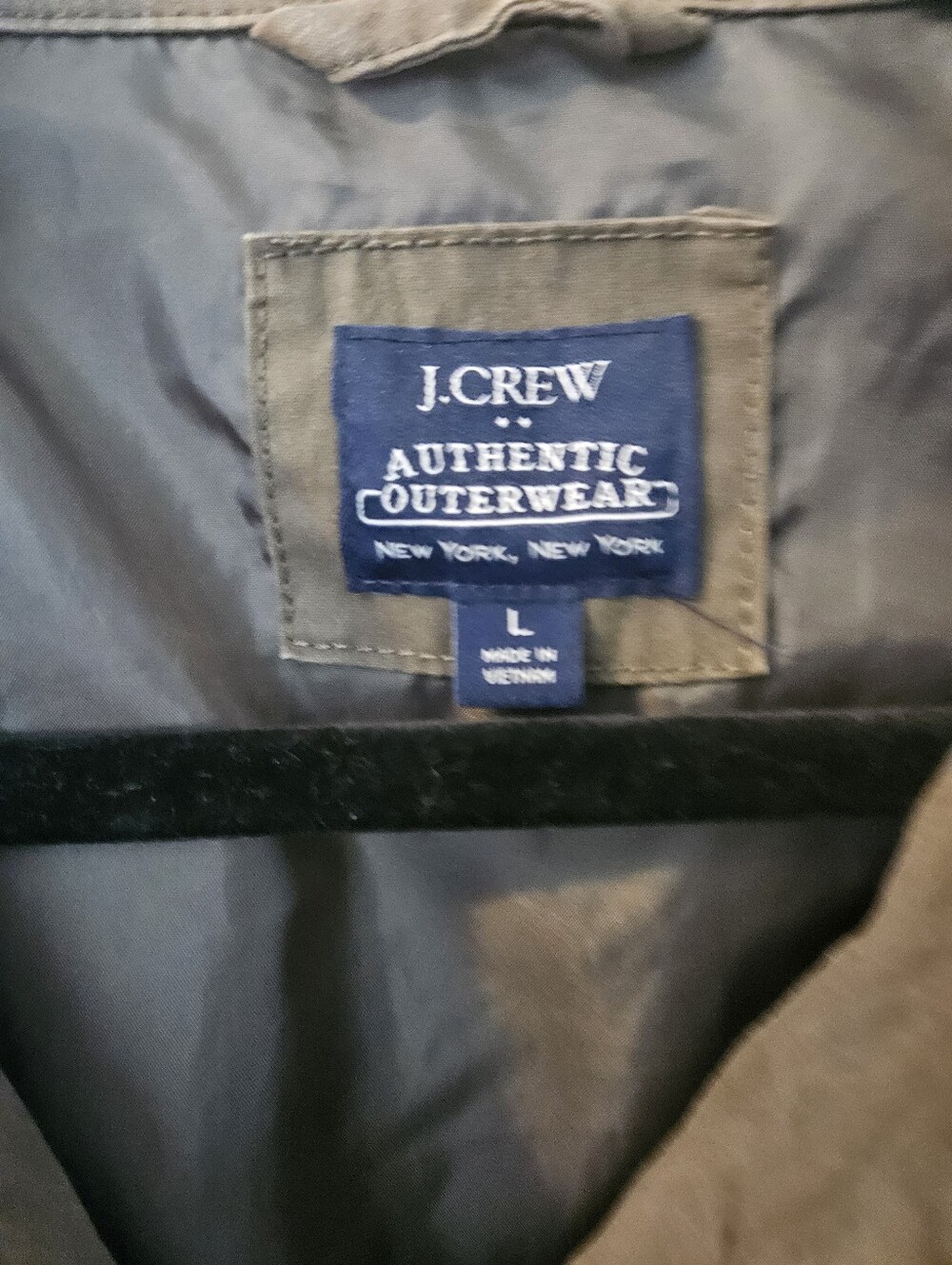 J. Crew Jacket Barn Jacket with Corduroy Collar - Picture 3 of 6